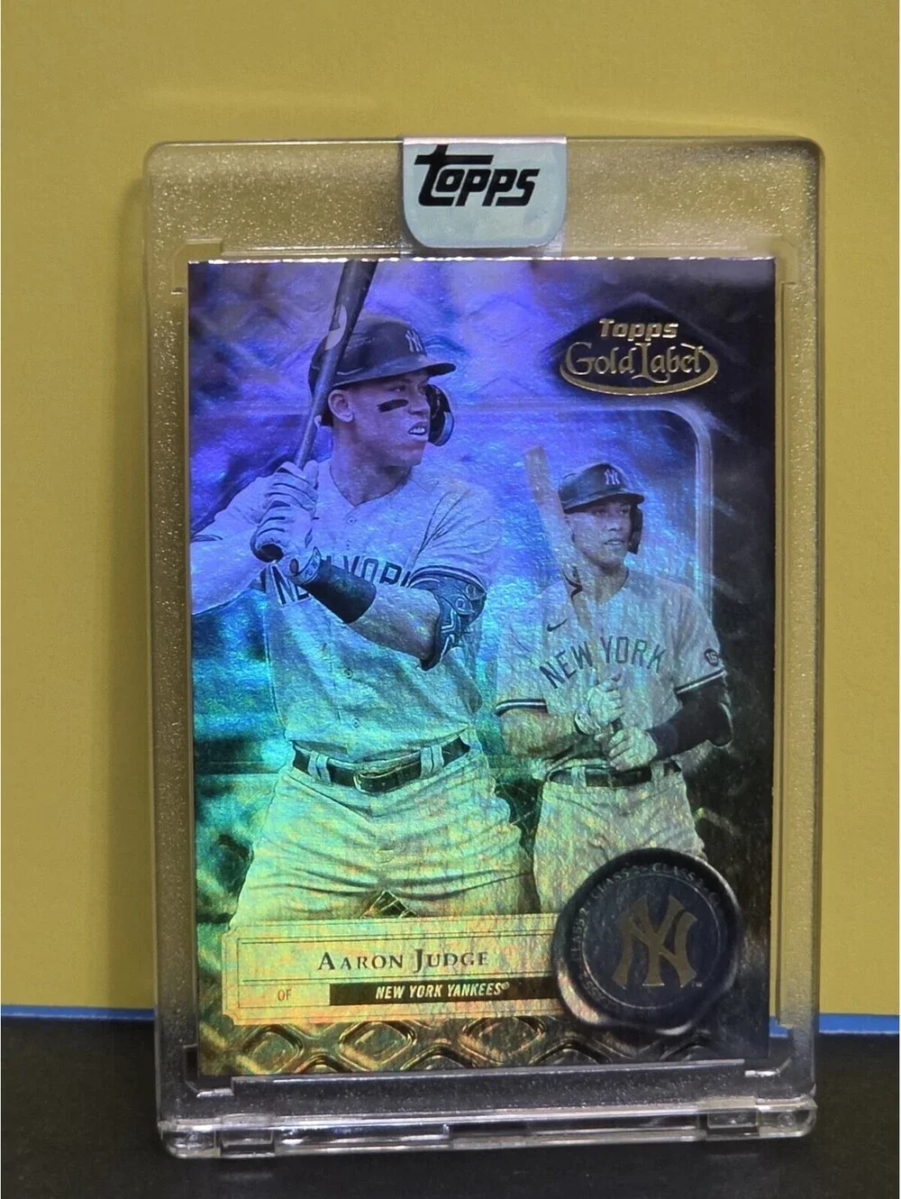 Aaron Judge Topps Gold Label Insert  Refractor Foil New York Yankees Sealed